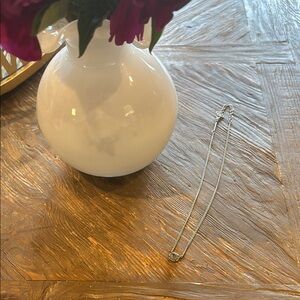 Kendra Scott Elegant Silver Chain Necklace